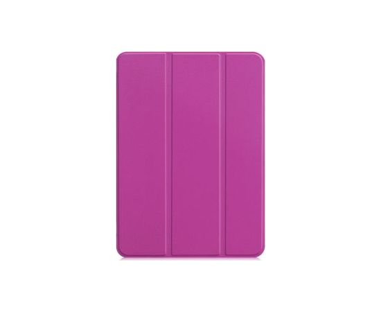 iLike Galaxy Tab A9 8.7 X110 Tri-Fold Eco-Leather Stand Case  Purple