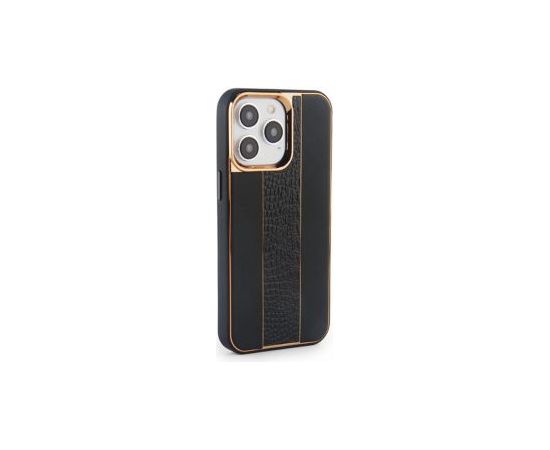 iLike iPhone 15 Pro Max Leather Case Customized Apple Black