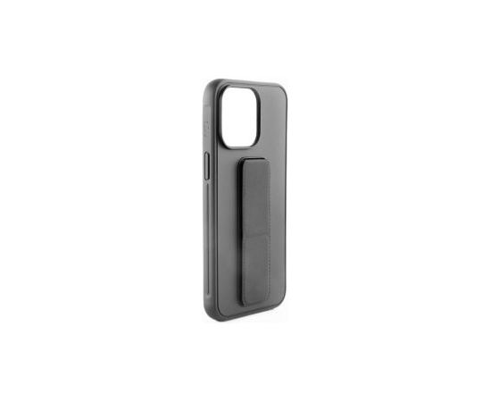 iLike iPhone 14 Silicone Case with stand Apple Black