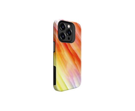 Evelatus iPhone 15 Pro Armor case TPU+PC Customized Print Design Apple Yellow Orange