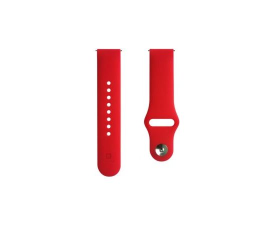 Evelatus 20mm Silicone Loop (130mm M/L)  Red