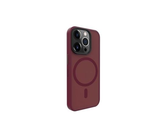 Evelatus iPhone 15 Pro Hybird Case With Magsafe PC+TPU Apple Plum