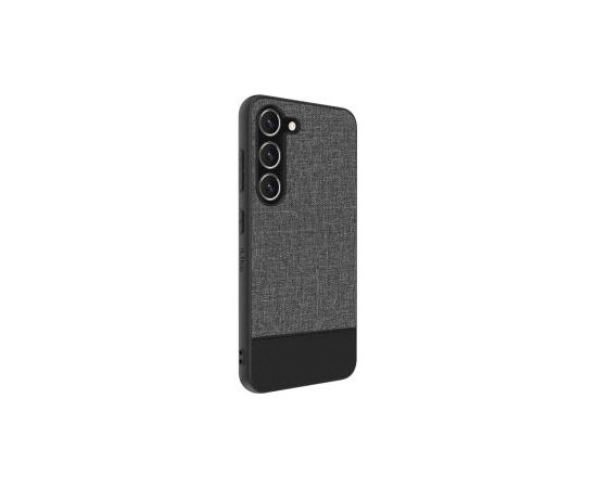 iLike Galaxy S23 Plus Plastic Leather Back Cover Samsung Gray