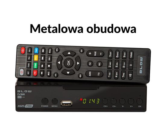 DVB-T2 decoder BLOW 4625FHD H.265 H.265 V2 tuner