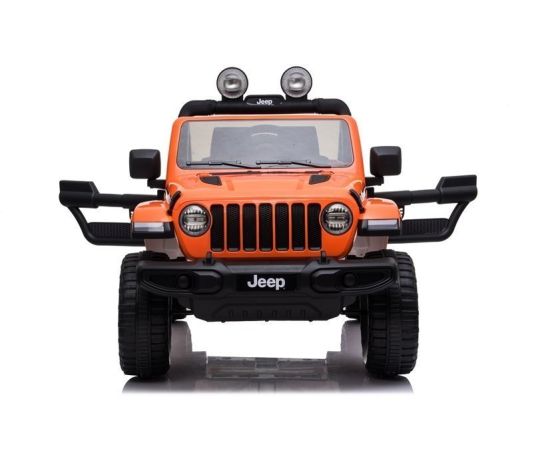 Lean Cars Electric Ride On  Jeep Rubicon 4x4 Orange Детский электромобиль