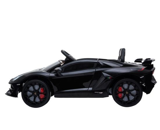 Lean Cars Lamborghini Aventador Bērnu vienvietīgs elektromobilis,  melns