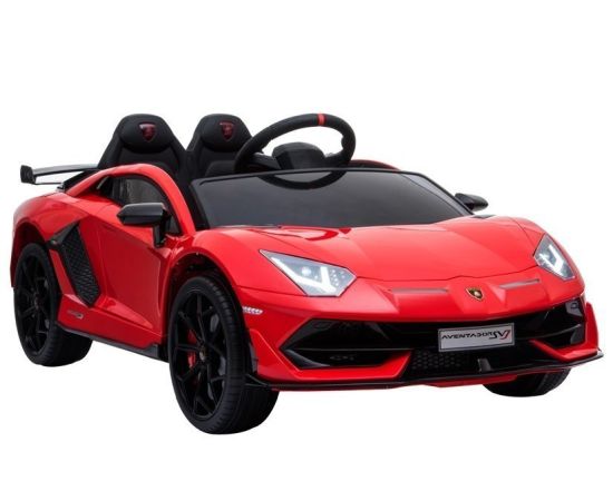 Lean Cars Lamborghini Aventador Electric Ride On Car - Red