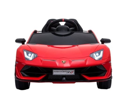Lean Cars Lamborghini Aventador Electric Ride On Car - Red