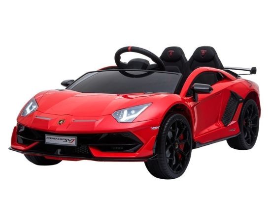 Lean Cars Lamborghini Aventador Electric Ride On Car - Red