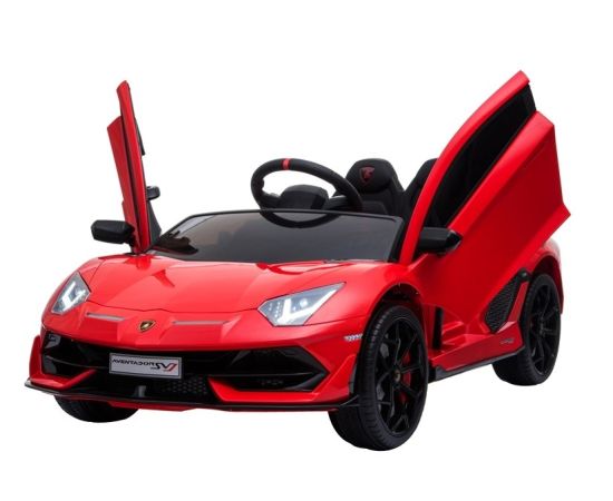 Lean Cars Lamborghini Aventador Electric Ride On Car - Red