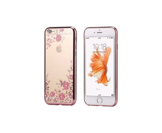 iLike Xiaomi Redmi Note 8 / Redmi Note 8 2021 Back Case FLOWER Xiaomi Rose Gold