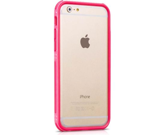 Hoco iPhone 6  Moving Shock-proof Silicon Bumper Apple Pink