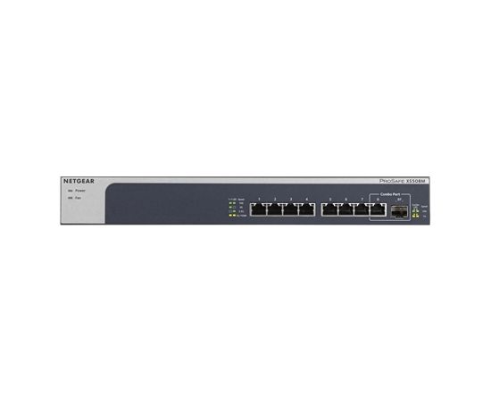 Netgear Switches XS508M-100EUS Unmanaged, Rack mountable