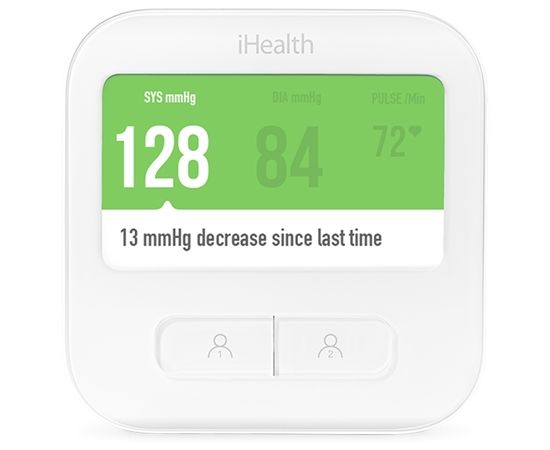 iHealth CLEAR Smart Blood Pressure Monitor iHealth