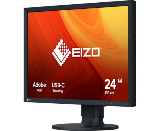 EIZO CS2400S ColorEdge, LED monitor - 24.1 - black, HDMI, DisplayPort, USB-C