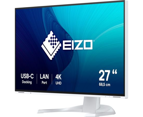 EIZO EV2740X-WT, LED monitor - 27 - white, UltraHD/4K, LAN, USB-C