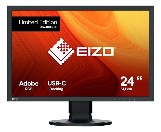 EIZO CS2400S-LE ColorEdge, LED monitor - 24.1 - black, HDMI, DisplayPort, USB-C