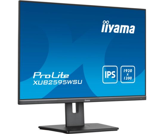 iiyama XUB2595WSU-B5, LED monitor - 25 - black, WUXGA, HDMI, DisplayPort