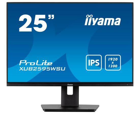 iiyama XUB2595WSU-B5, LED monitor - 25 - black, WUXGA, HDMI, DisplayPort