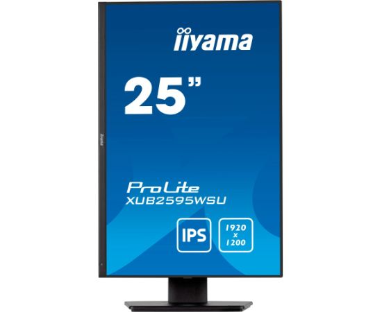 iiyama XUB2595WSU-B5, LED monitor - 25 - black, WUXGA, HDMI, DisplayPort