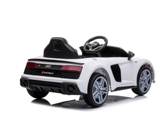 Lean Cars Electric Ride On Car Audi R8 Lift A300 White Детский электромобиль