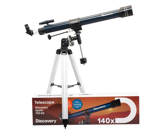 (EN) Discovery Spark 709 EQ Telescope with book