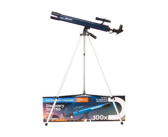 (RU) Discovery Sky T50 Telescope with book Подзорные трубы , Телескопы