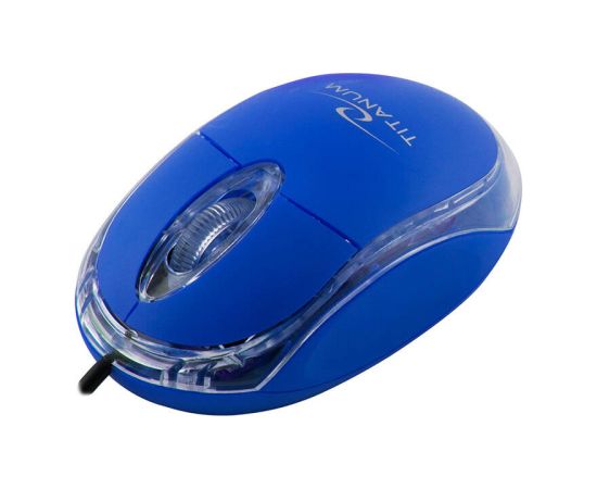 Esperanza TM102B Wired mouse Titanium (blue)