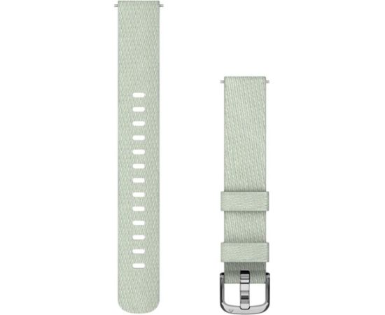 Garmin watch strap Lily 2 Nylon, sage gray/silver