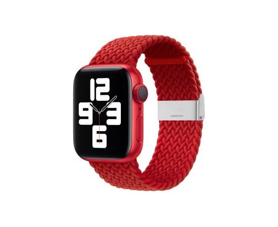 iLike Watch 42/44/45mm Braided Fabric Strap Apple Red