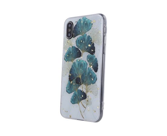 Fusion Gold Glam Leaves silikona aizsargapvalks Samsung S711B Galaxy S23 FE