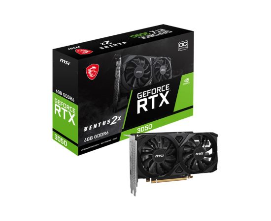 MSI Geforce RTX 3050 VENTUS 2X 6G OC NVIDIA 6 GB GDDR6