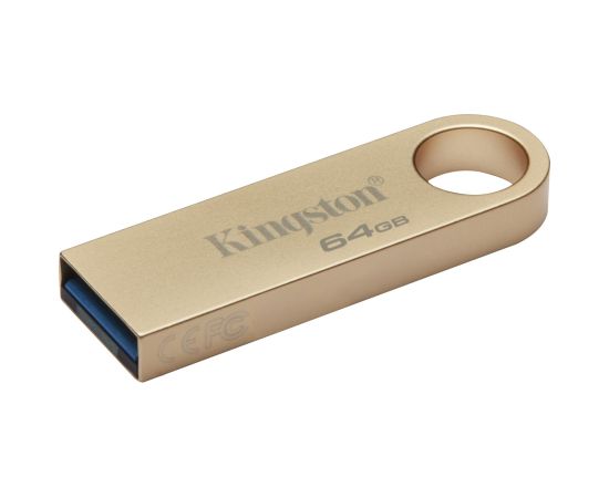 Kingston Technology DataTraveler 64GB 220MB/s Metal USB 3.2 Gen 1 SE9 G3