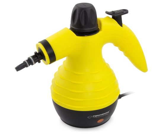 Esperanza EHS001 Steam cleaner 0.35L Black, Yellow 900W