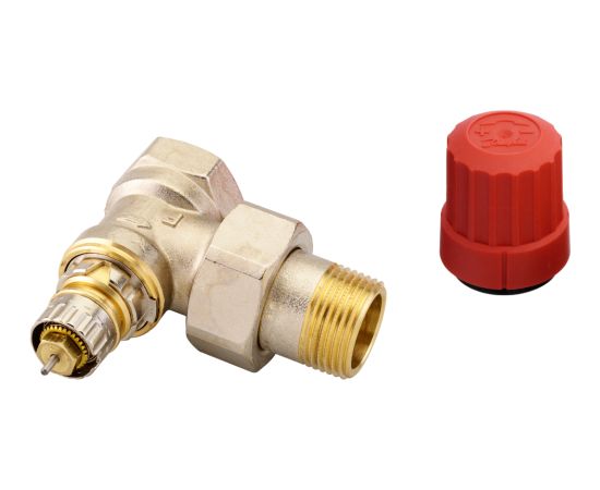 Danfoss RA-N 20 vārsts leņķis 3/4" 2 cauruļu sistēma