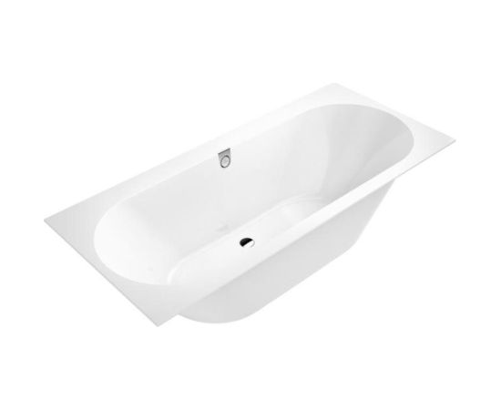 Villeroy & Boch vanna Oberon 2.0 Duo, 1800x800 mm, ar kājām un sifonu, balta Quaryl®