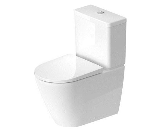 Duravit poda apakša D-Neo Rimless, 370x650 mm, universāls izvads, balta