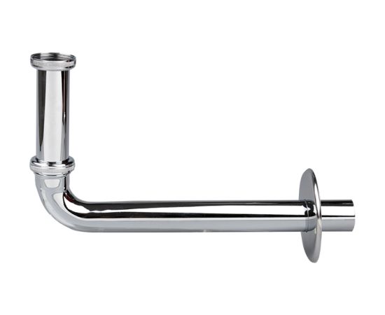 H&L HL notece - līkums, 1¼ x 32 mm, Hroms
