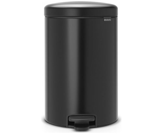 Brabantia atkritumu tvertne ar pedāli NewIcon, 20l, matēts melns