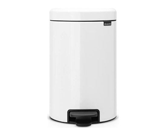 Brabantia atkritumu tvertne ar pedāli NewIcon, 20l, balta