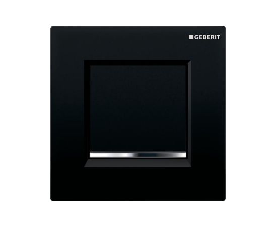 Geberit taustiņš pisuāram Type 30, 130x130 mm, melns/hroms Встроенные фреймы