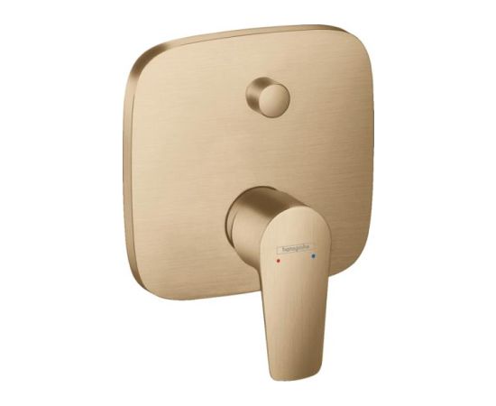 Hansgrohe iebūvējamā vannas maisītāja Talis E virsapmetuma daļa, brushed bronze