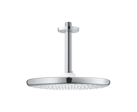 Grohe dušas galva ar turētāju Tempesta 250 I, no griestiem, 9,5 l/min, hroms