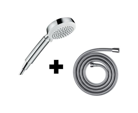 Hansgrohe komplekts - rokas duša Crometta 100 Vario + dušas vads 1750 mm, hroms