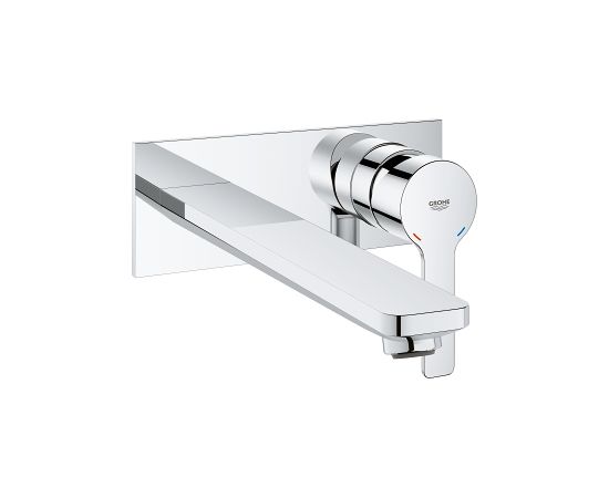 Grohe iebūvējamā izlietnes maisītāja Lineare New virsapmetuma daļa, 2 caurumu, iztece 207 mm, no sienas, h