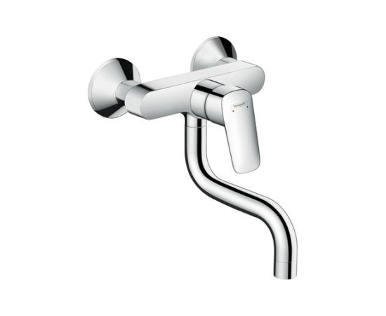 Hansgrohe virtuves izlietnes maisītājs Logis, no sienas, hroms