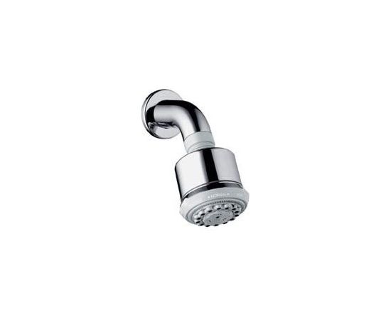 Hansgrohe dušas galva ar turētāju Clubmaster 3jet, no sienas, hroms Dušas un komplekti