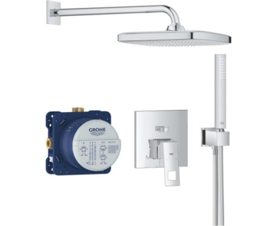 Grohe iebūvējamais dušas maisītāja komplekts Eurocube Perfect/Tempesta 250 Cube, hroms