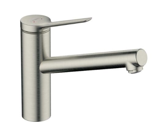 Hansgrohe virtuves izlietnes maisītājs Zesis M33-150 1jet, stainless steel finish