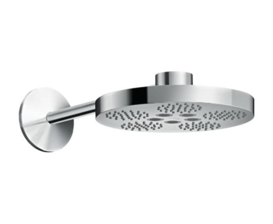 Hansgrohe dušas galva ar turētāju Axor One 280 2 jet, no sienas, hroms